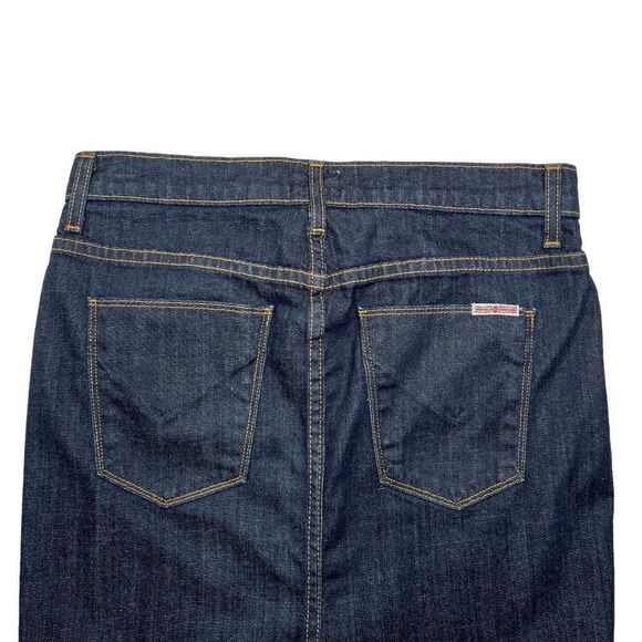 Hudson Skirt Women's Size 26 Dark Wash Denim Jean Skirt - Picture 6 of 10